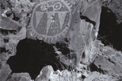 petroglyph shield